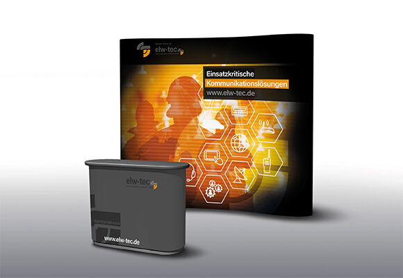 Bild eines Entwurf des Abel & Käufel Messestandes