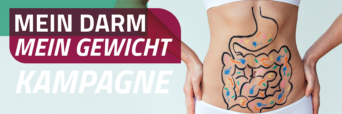 Bild eines Banners der Firma Figurscout für die Kampagne Mein Darm Mein Gewicht