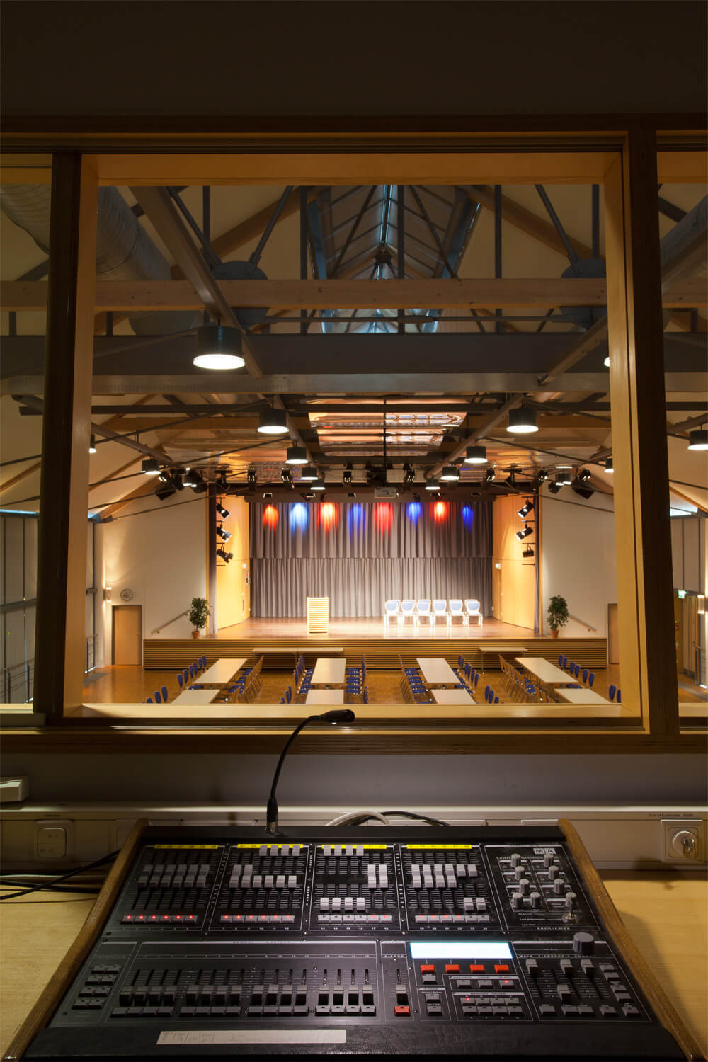 Aufnahme eines Veranstaltungssaals