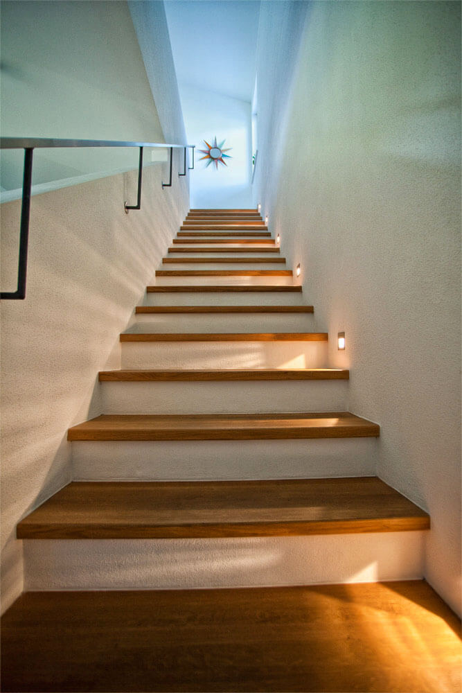 Aufnahme eines Treppenhauses