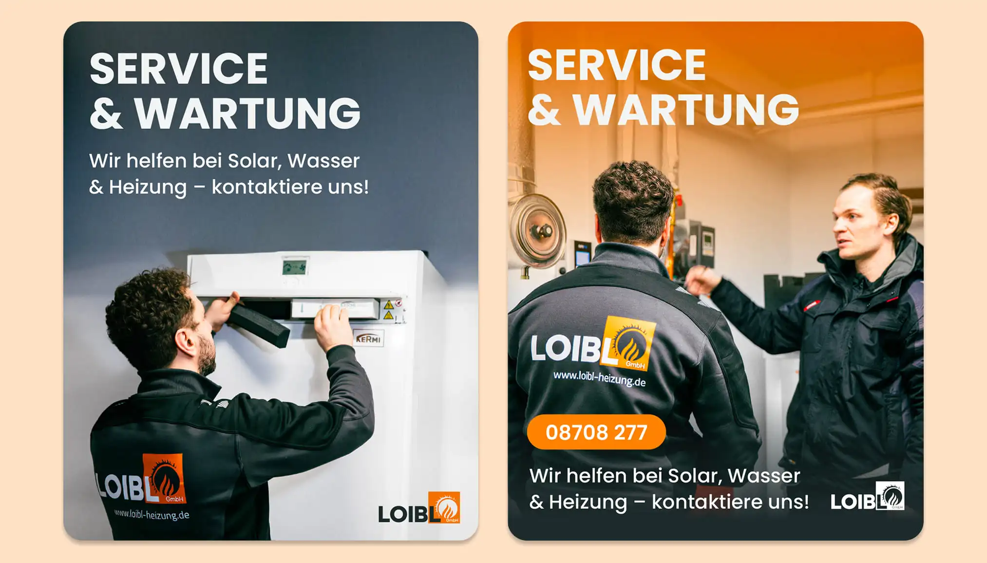 Techniker von Loibl bieten Wartungsservice für Solar, Wasser und Heizung in Landshut an. | © madmoses